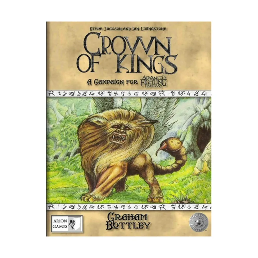 

Crown of Kings - The Sorcery! Campaign, Advanced Fighting Fantasy (2nd Edition), мягкая обложка