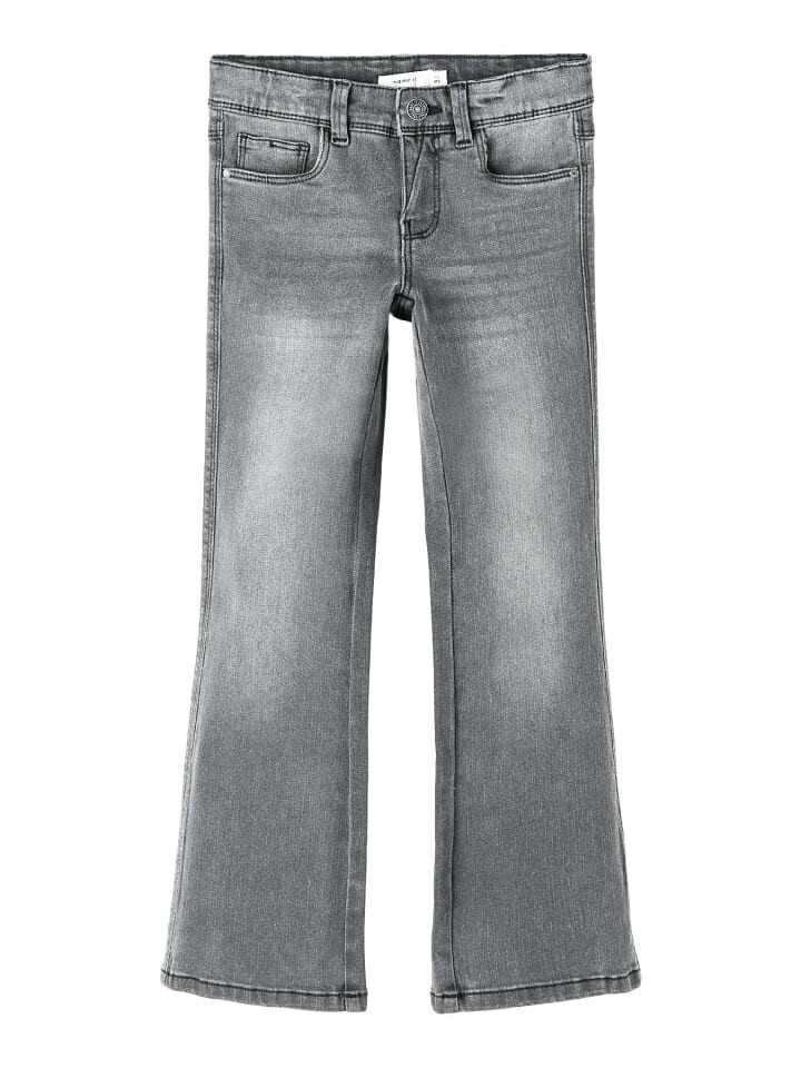 

Джинсы name it Bootcut Jeanshose, цвет light grey denim