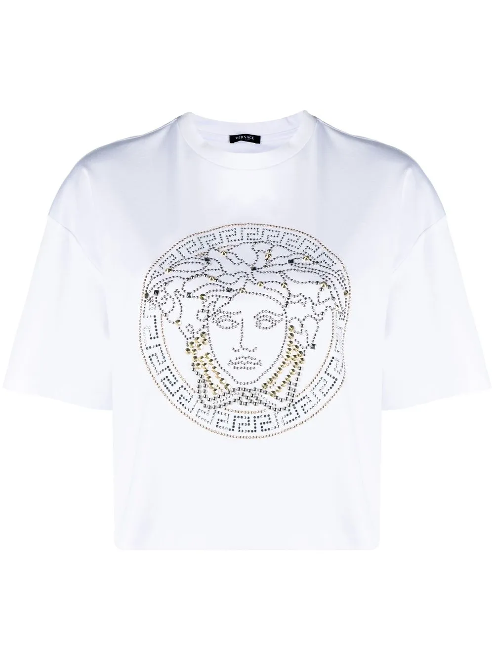 

Футболка с принтом Medusa VERSACE, белый