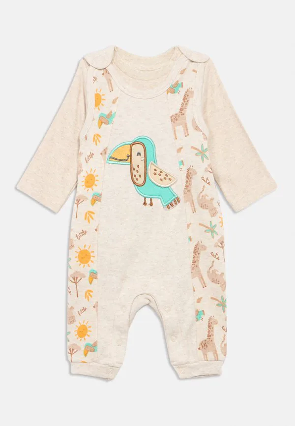 Милый очаровательный комбинезон унисекс Jacky Baby, Beige Melange