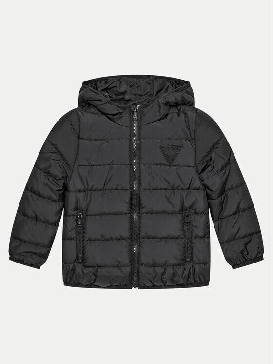 

Пуховик regular fit Guess, черный