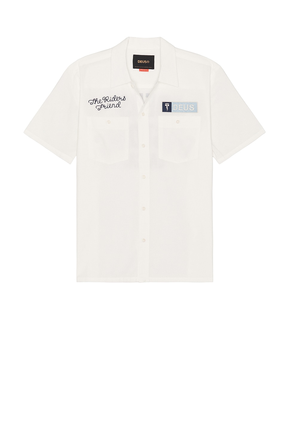 

Рубашка Forecourt Deus Ex Machina, vintage white