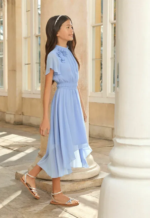 Платье повседневное Lipsy, Regular fit 3d corsage occasion dress, васильковый — фото 4