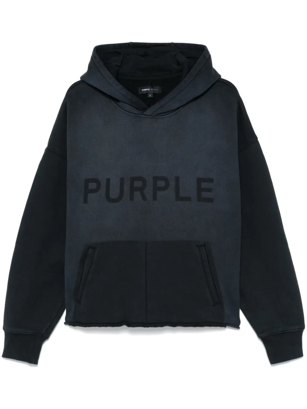 

Худи Shadow Wordmark Purple Brand, черный