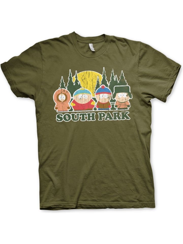 

Футболка South Park, зеленый