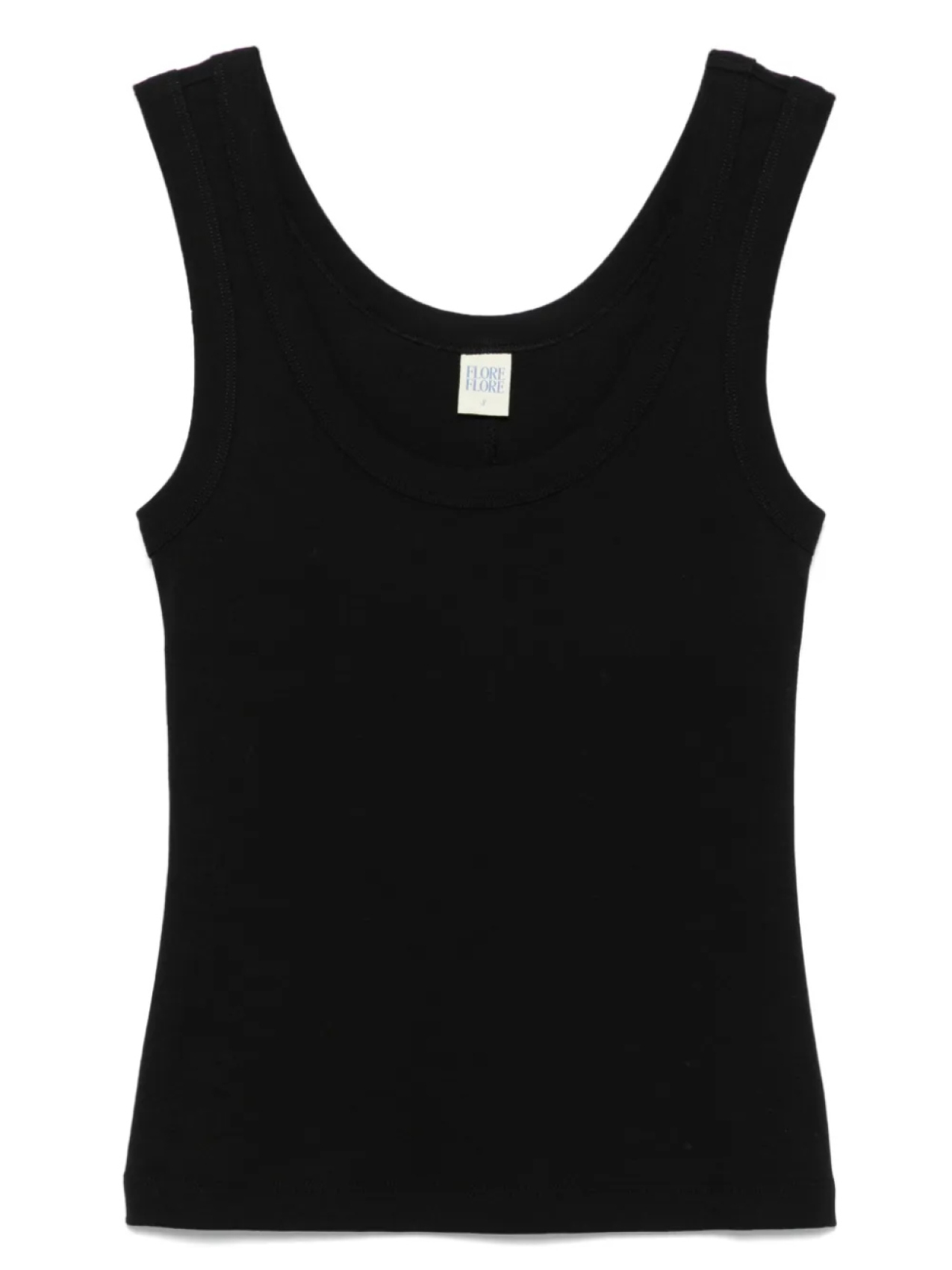 

FLORE FLORE топ из органического хлопка, черный