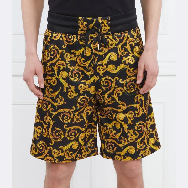 

Шорты стандартного кроя Versace, черный