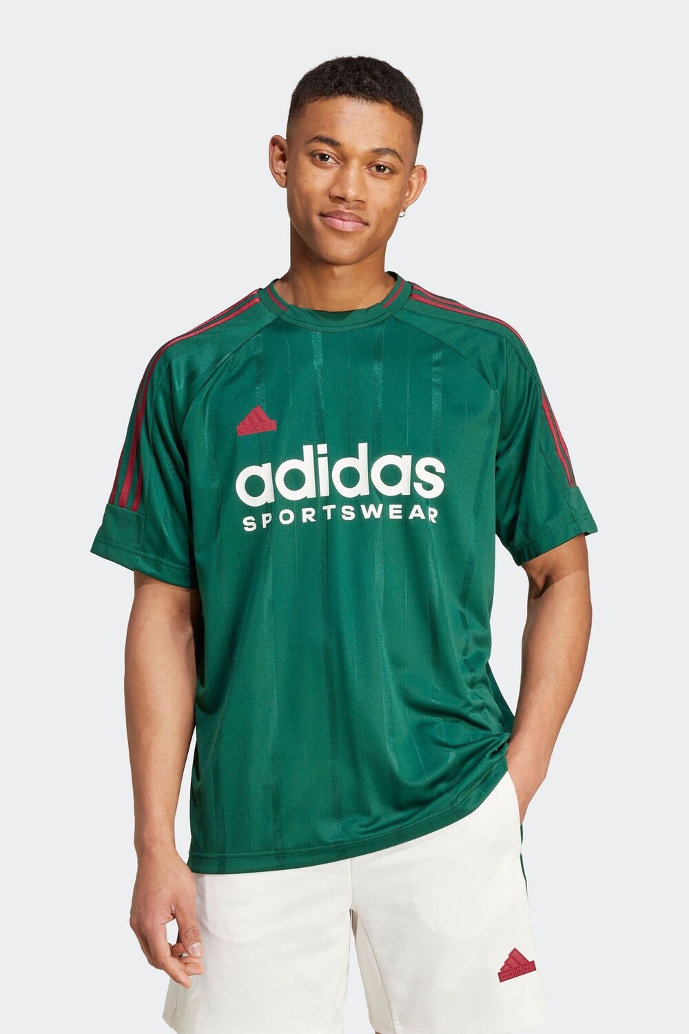 

Футболка с изображением Дома Тиро Наций Adidas, зеленый