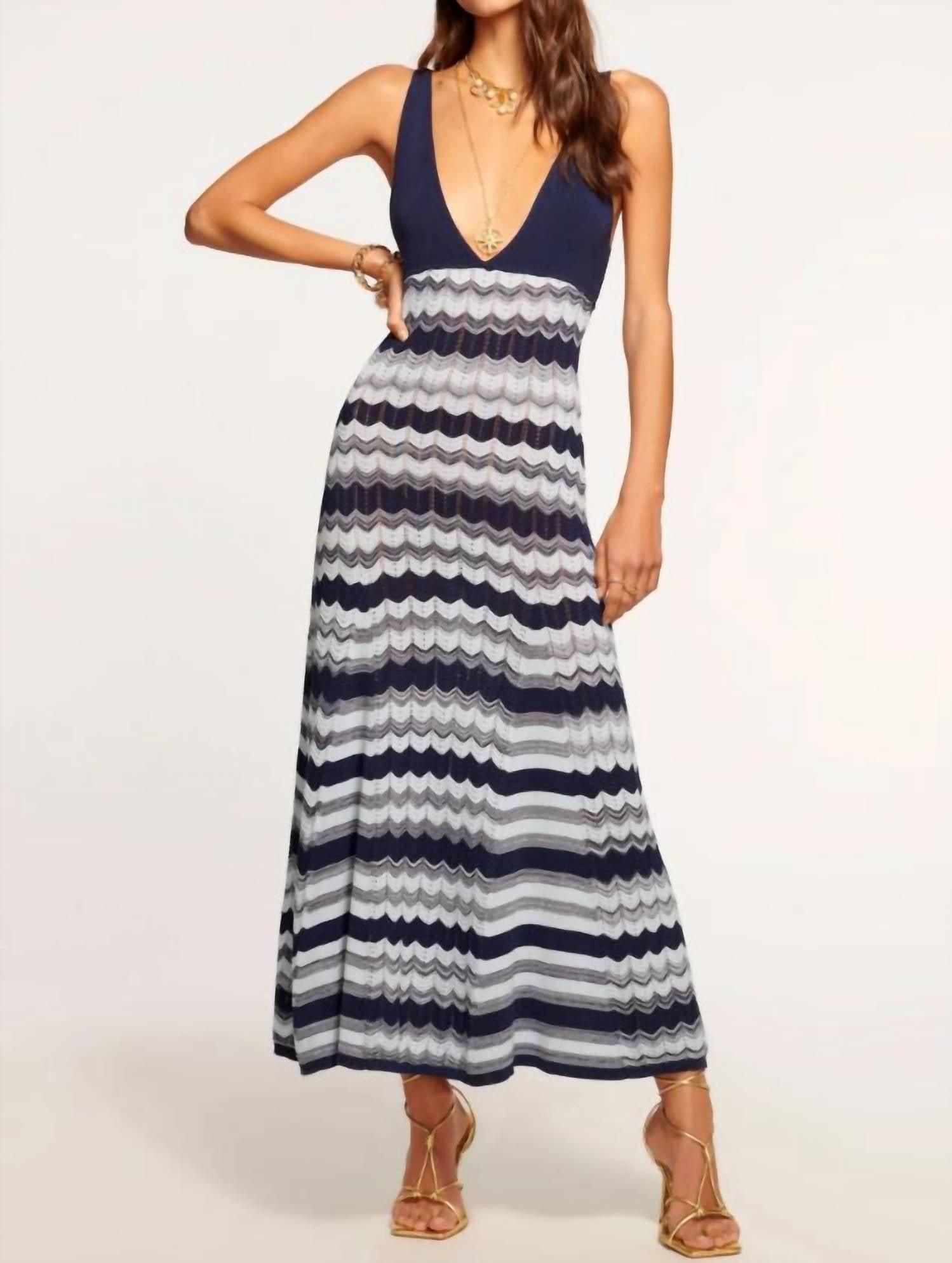 

Женское платье Ramy Brook, цвет navy combo