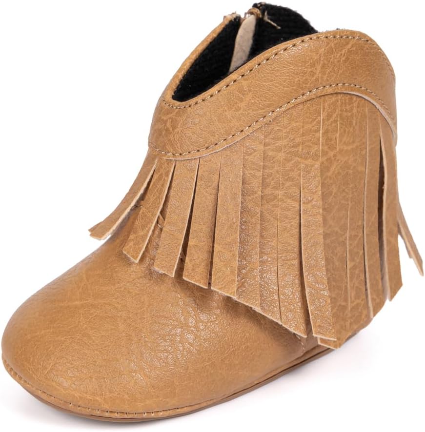 

Детские универсальные теплые ботинки с меховой подкладкой, мягкие, зимние для малышей, с нескользящей резиновой подошвой, зимние пинетки для малышей Zoolar, C7/Khaki