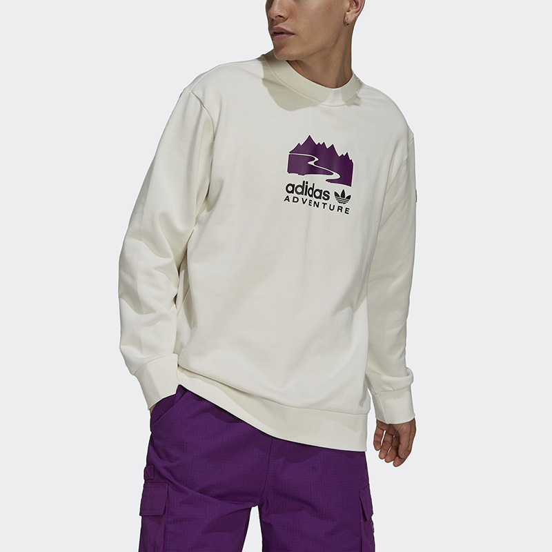 Свитшот мужской Adidas Originals Ecru — фото 3