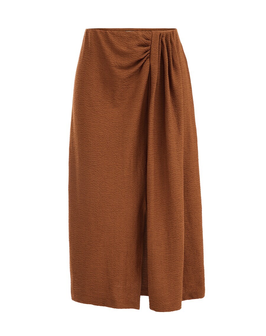 

Юбка We Fashion, коричневый