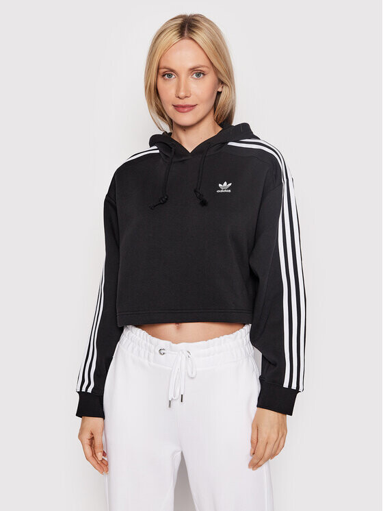 

Толстовка свободного кроя Adidas, черный