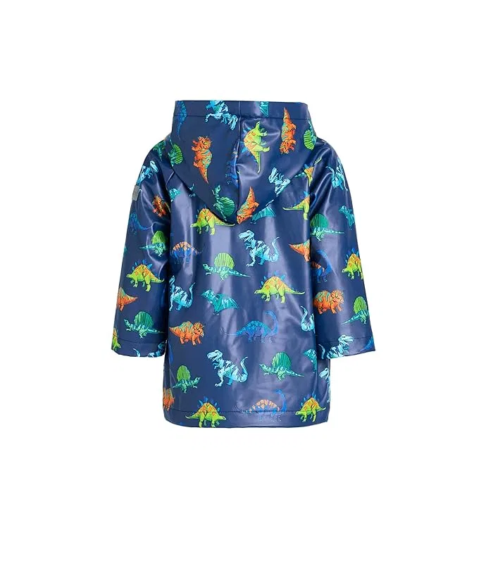 Дождевик с динозаврами Snap Rain Coat Hatley Kids, Limoges — фото 2