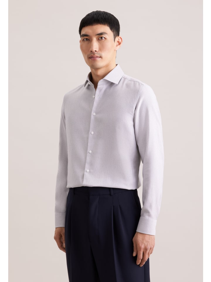 

Seidensticker Деловая рубашка бежевого цвета