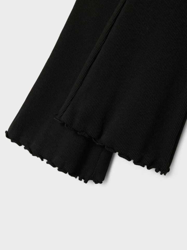 Name it Леггинсы NKFNAKAL BOOTCUT LEGGING черного цвета — фото 4