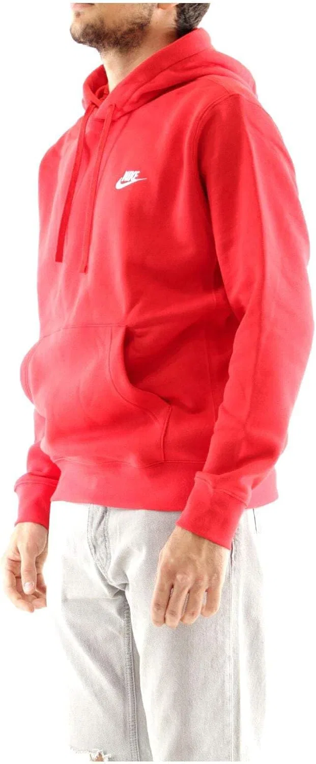 Толстовка Nike Sportswear Club, University Red — фото 2