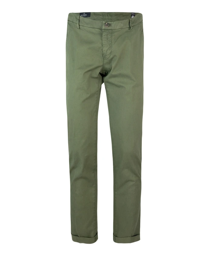 

Зеленые брюки из хлопка с эластаном Mason'S, зеленый