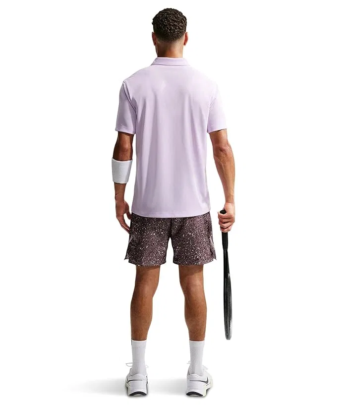 Шорты Dri-FIT Victory 7" All Over Print Nike, Tattoo/Platinum Violet/White — фото 3