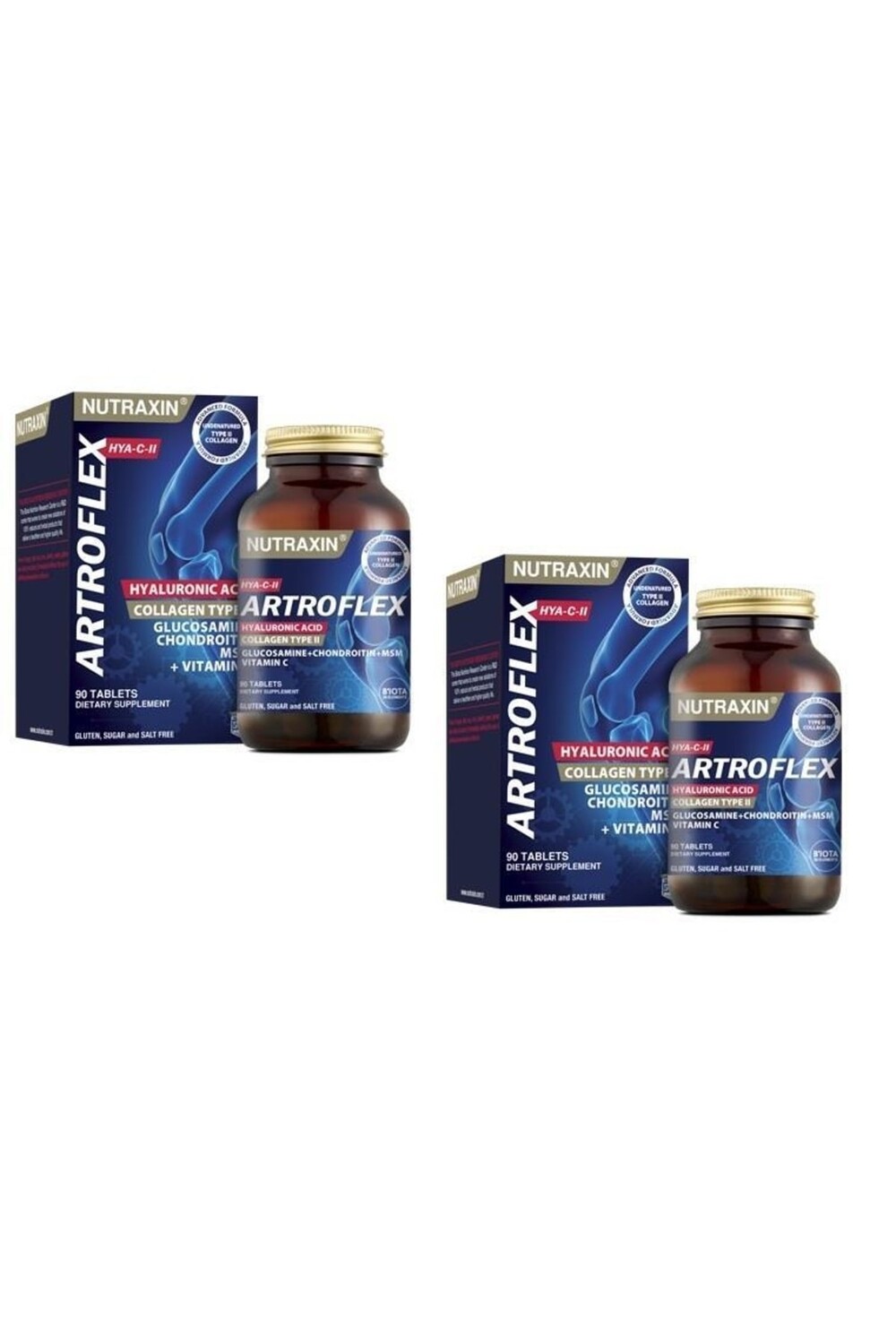 

Nutraxin Artroflex Hya-c-II 90 таблеток