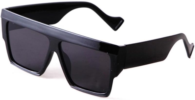 

Модные ретро-солнцезащитные очки с плоской верхней частью квадратной формы для женщин и мужчин, винтажные очки с леопардовым принтом, большие очки для женщин MTZJH, C1