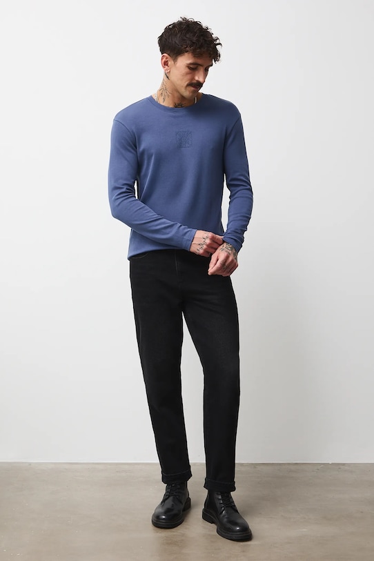 

Лонгслив Medicine, темно-синий