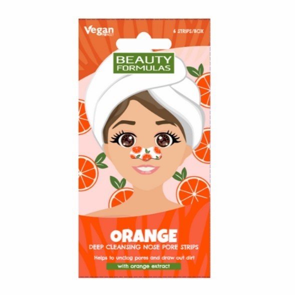 

Beauty Formulas Deep Cleansing Nose Strips Orange 6 шт.