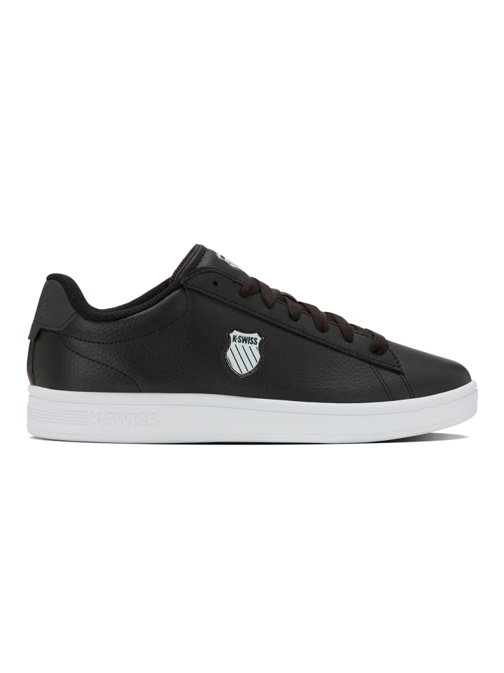 K-SWISS Низкие кроссовки Court Shield II черного цвета — фото 3