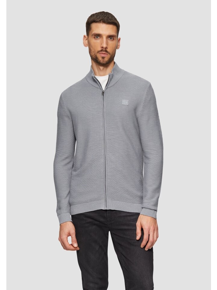 

Спортивная куртка s.Oliver Strickjacke langarm, серый