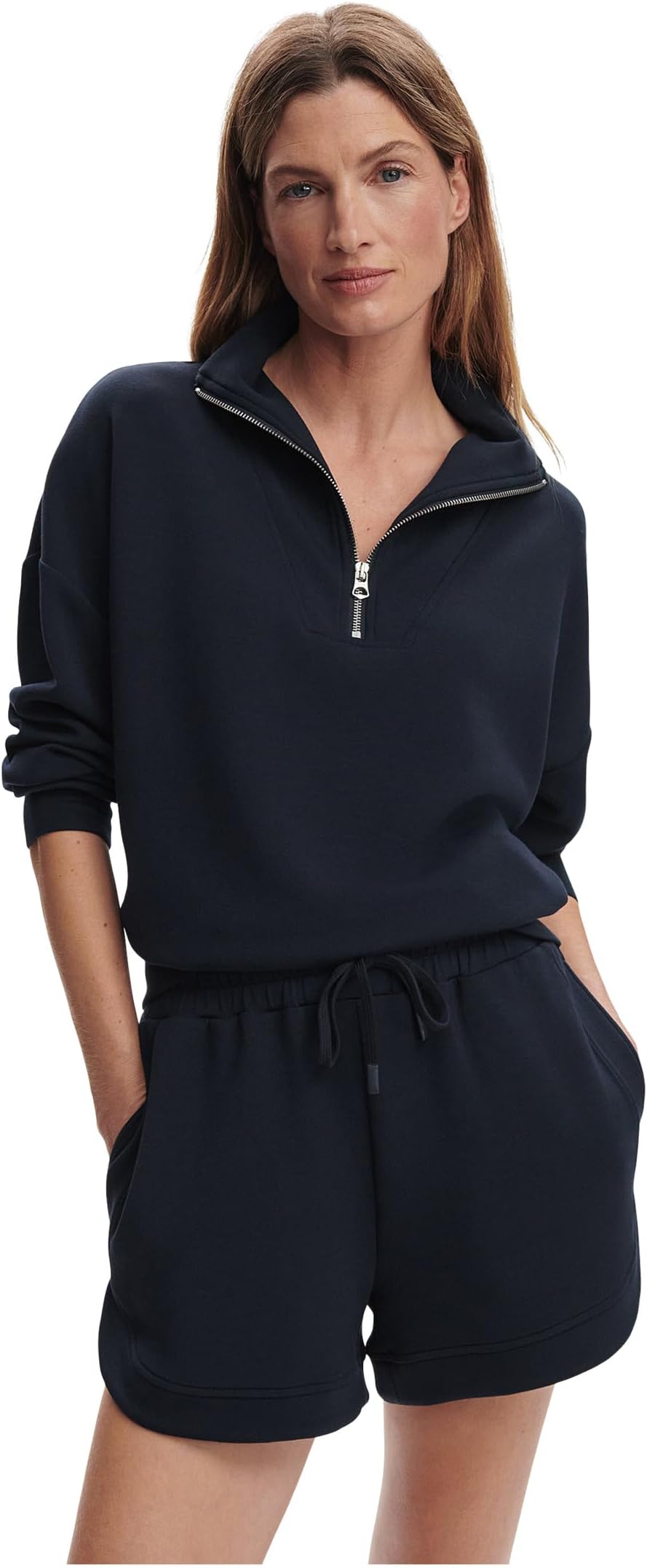 

Толстовка Varley Hawley 1/2 Zip Sweat, темно-синий