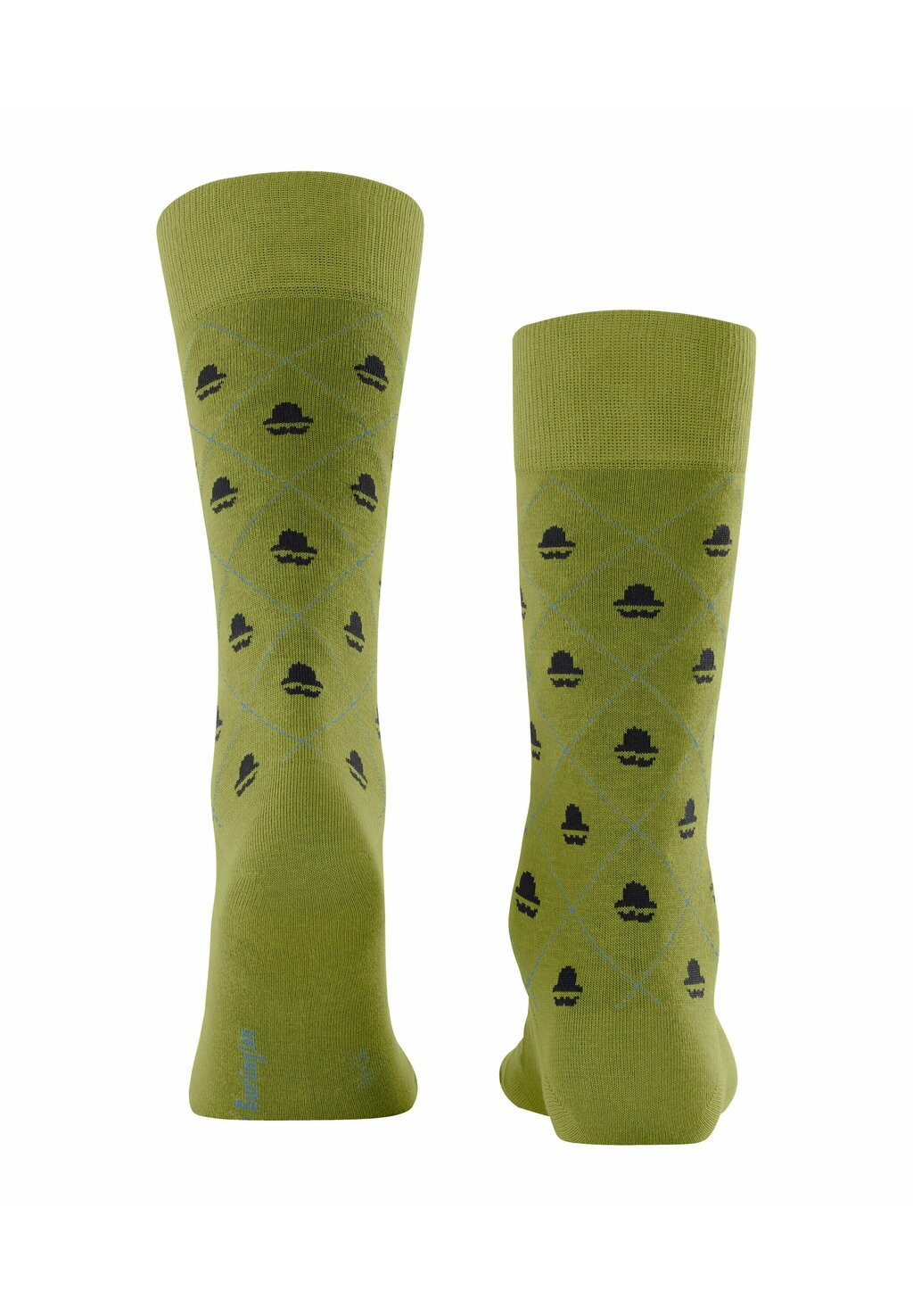 

Носки MOUSTACHE Burlington, темно-зеленый