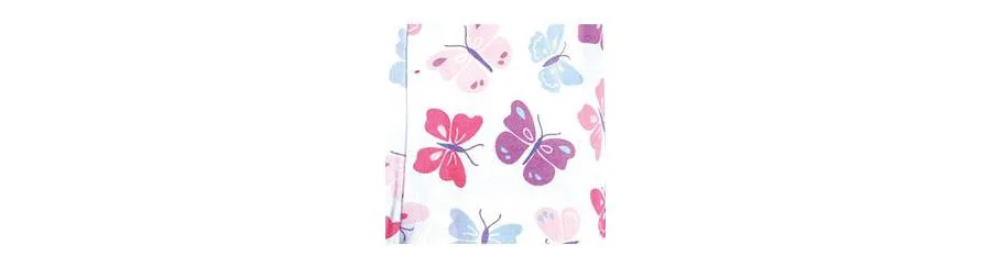 Хлопковый боди, брюки и комплект обуви Hudson Baby, Fabulous Butterfly — фото 2