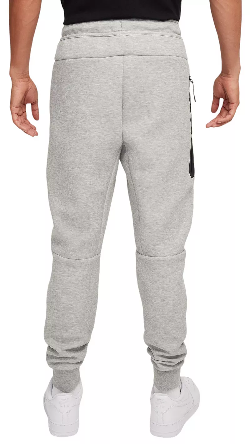 Мужские джоггеры из технического флиса Nike, цвет Dk Grey Heather — фото 3