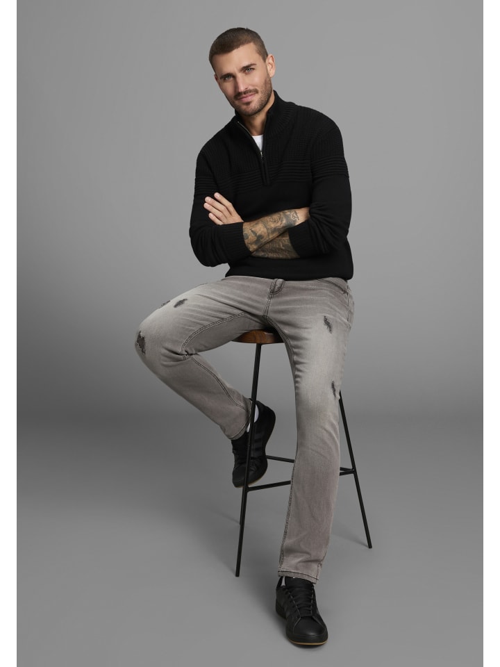 

Bruno Banani Прямые джинсы серого цвета, женские