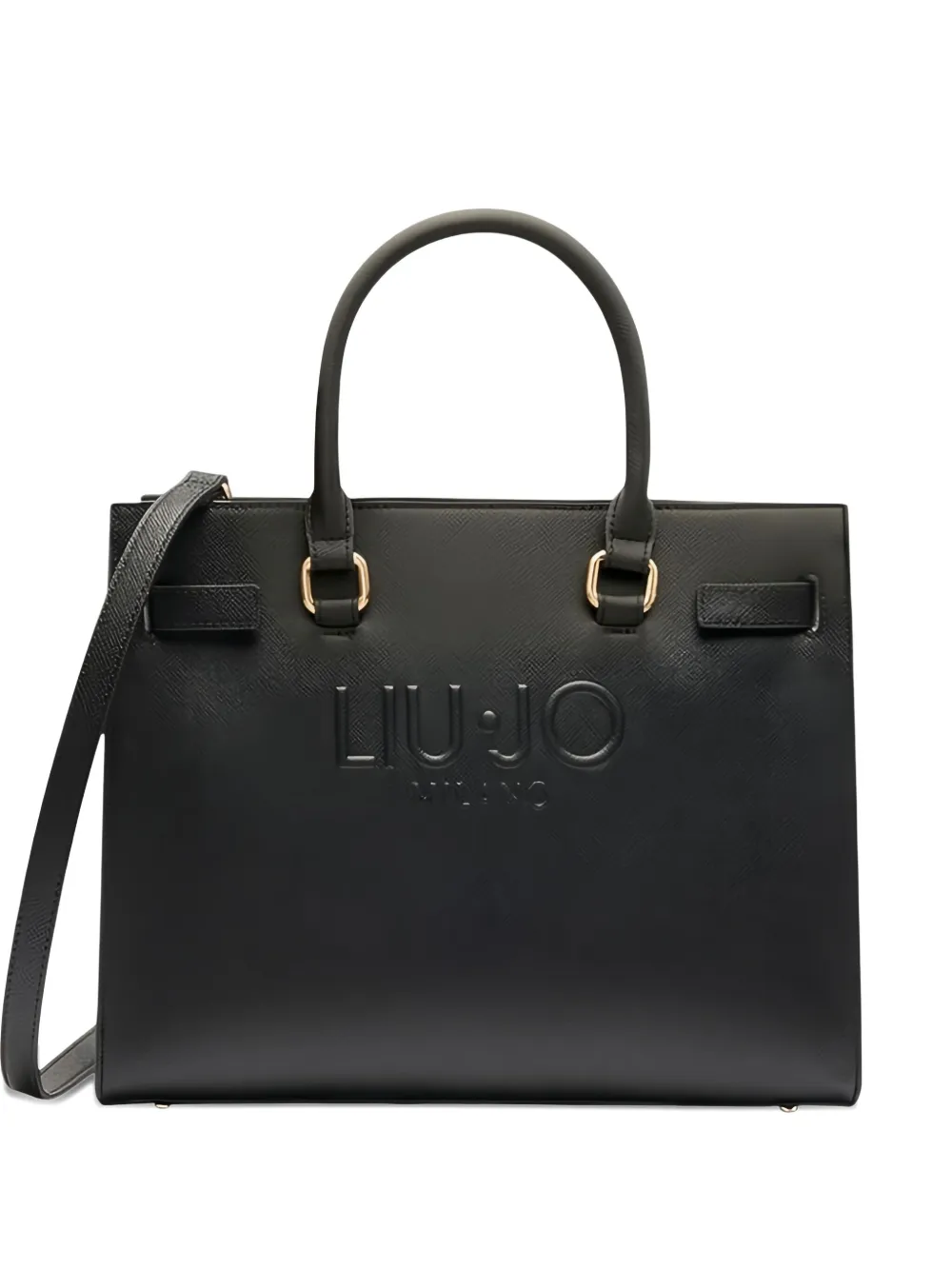 

Сумка-портфель с логотипом LIU JO, черный
