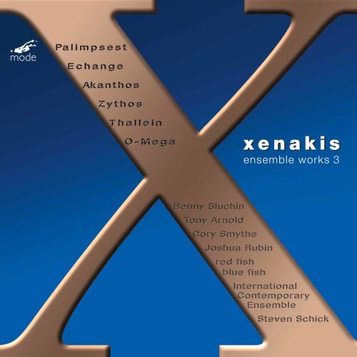 

CD диск Xenakis / Sluchin / Int'L Contemporary Ensemble: Ensemble Music 3