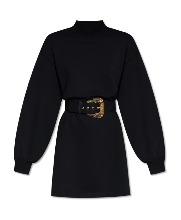 

Платье оверсайз Versace Jeans Couture, черный