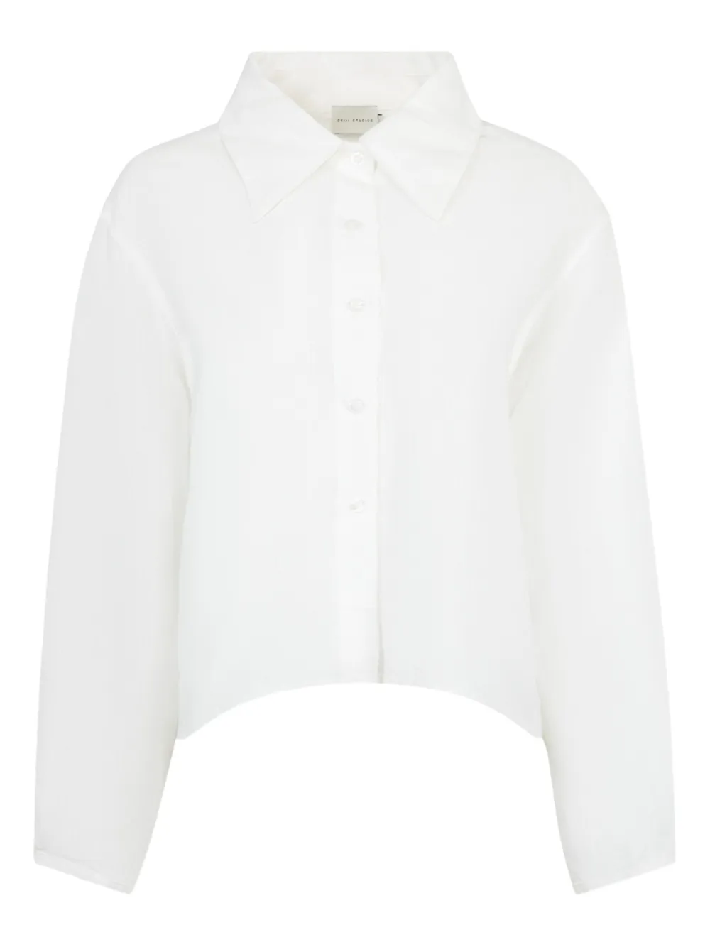 

Рубашка с острым воротником Deiji Studios, белый