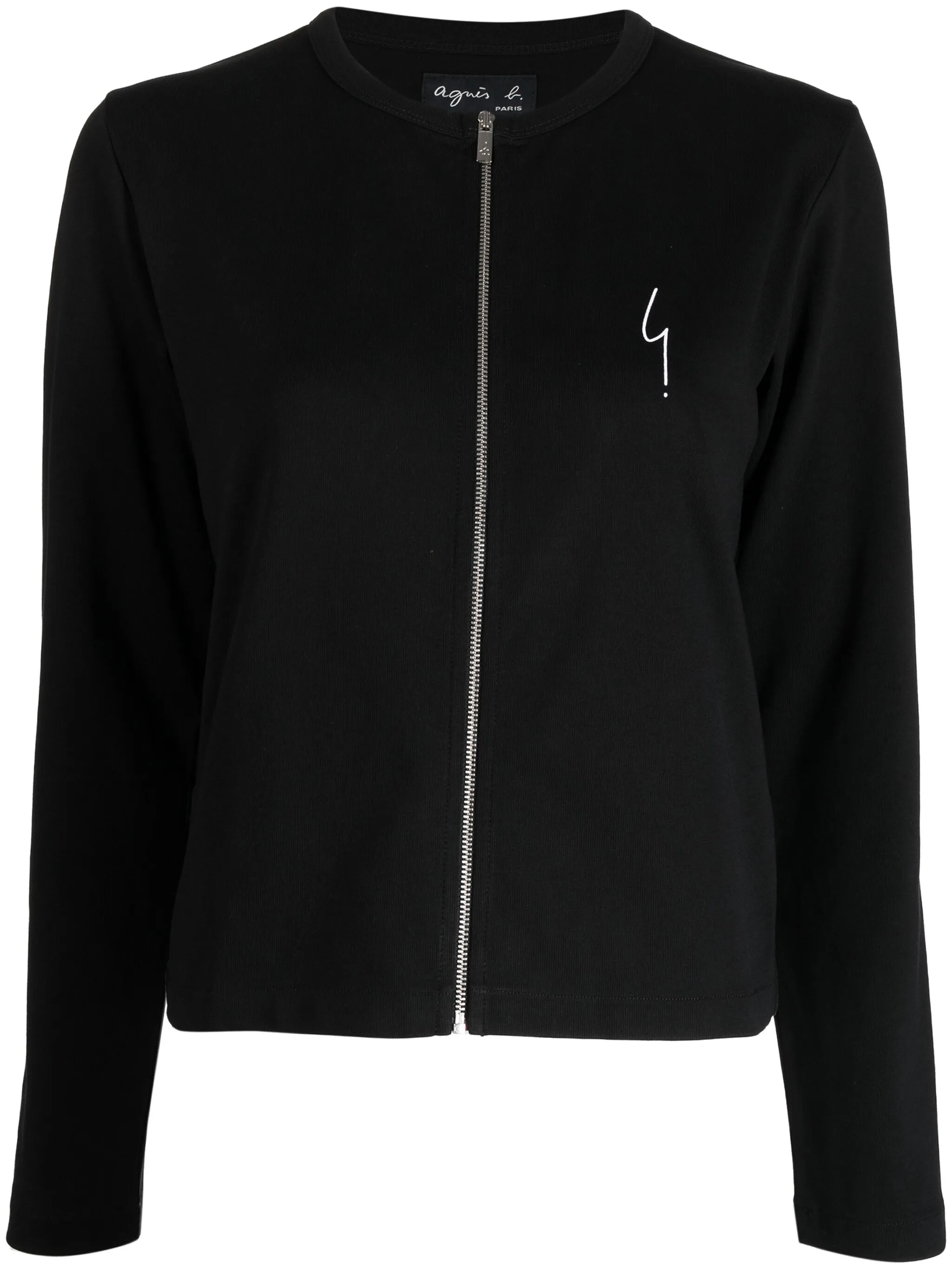 

Кардиган с принтом Point Dironie Agnès B., черный