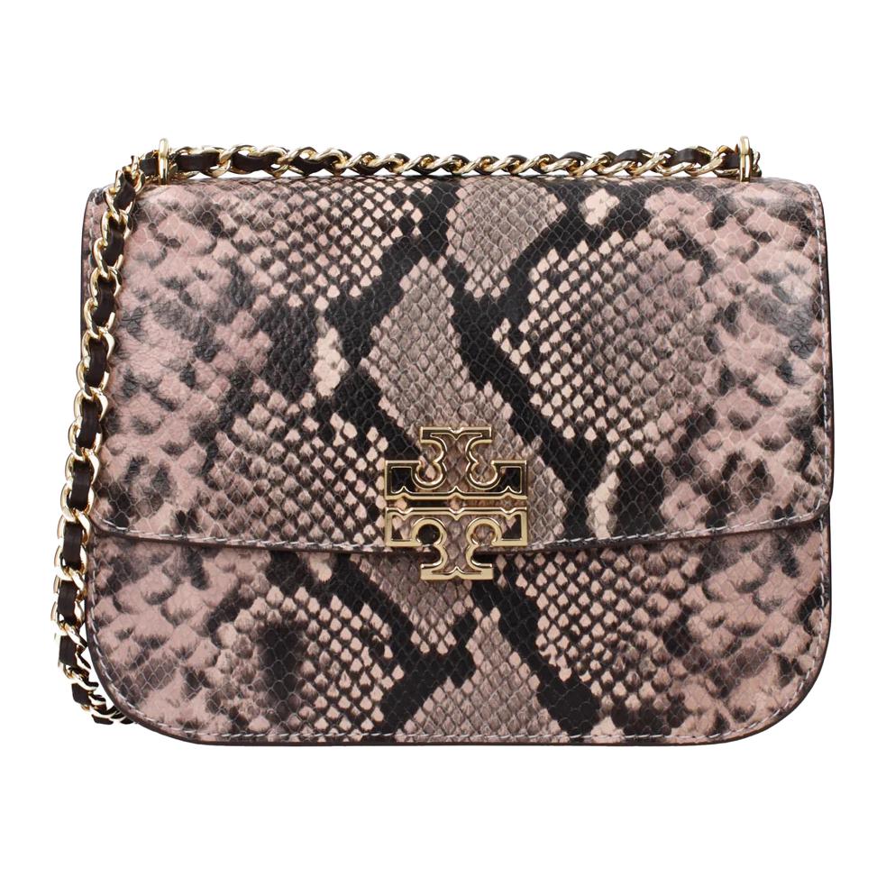 

TORY BURCH Кожаная сумка через плечо средний размер women's brown