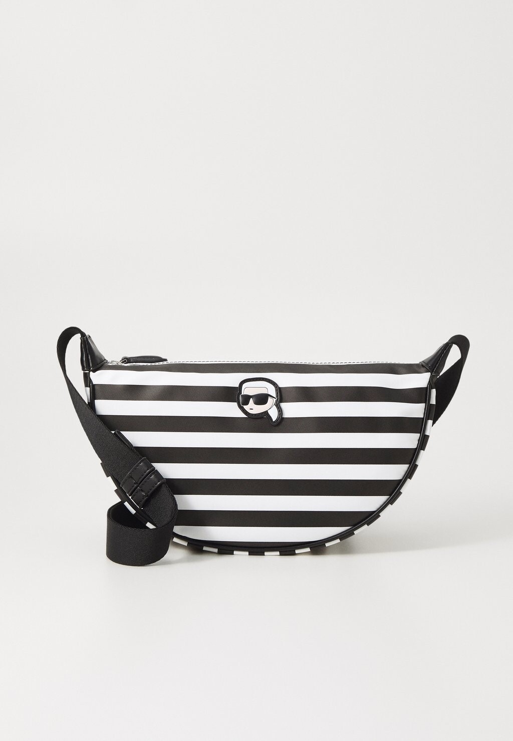 

Сумка через плечо IKON HALF MOON SET KARL LAGERFELD, черный