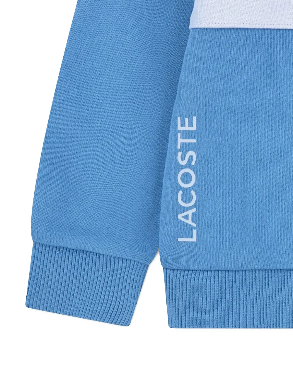 Толстовка с аппликацией логотипа Lacoste Kids, синий — фото 3