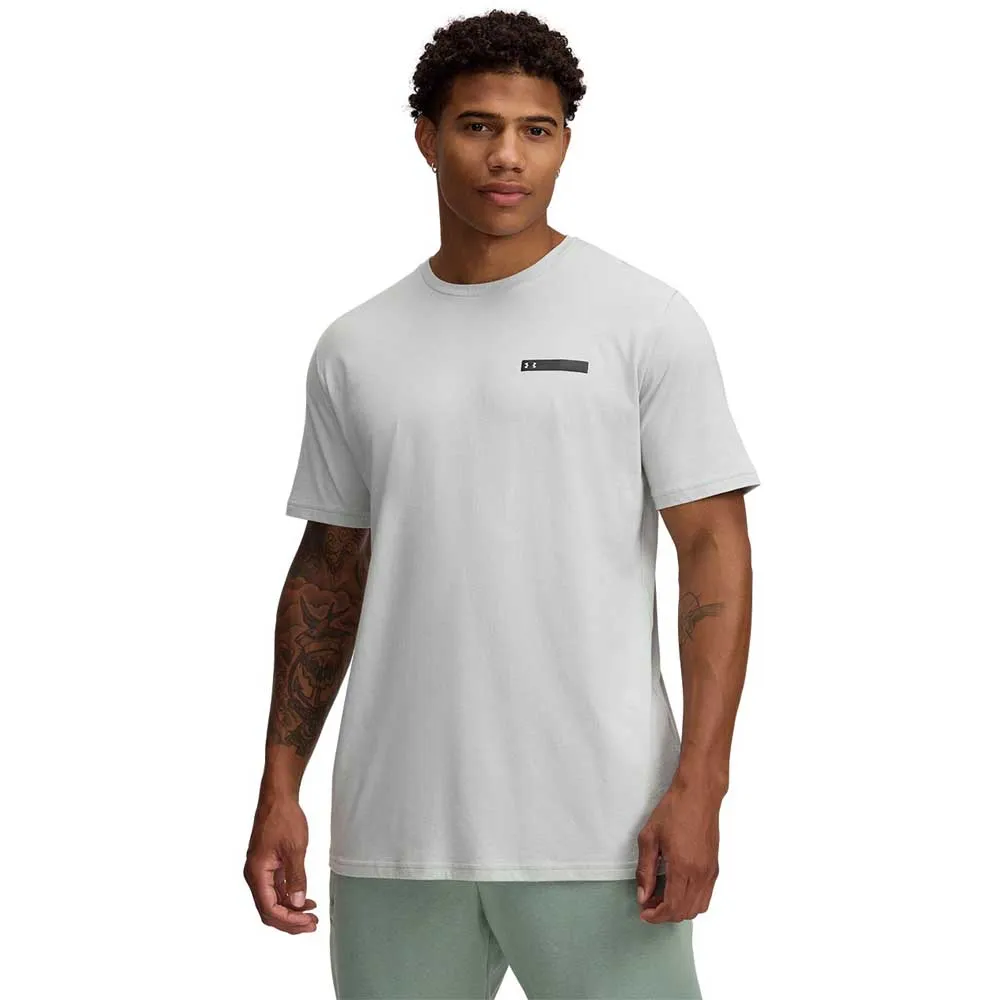 

Футболка с коротким рукавом Under Armour Left Chest Strip Logo, белый