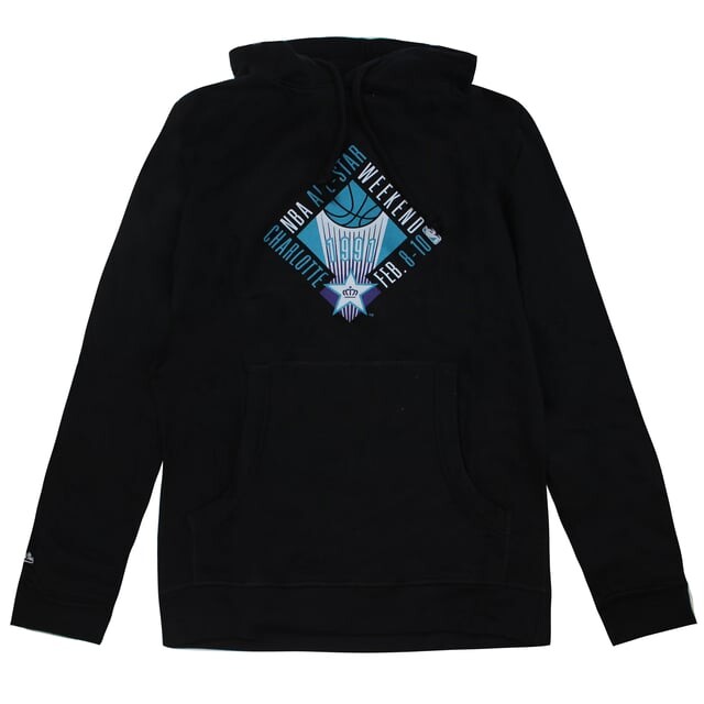 

Мужская толстовка Mitchell & ness All Star Game Шарлотта Хорнетс 1991 года Mitchell And Ness, черный