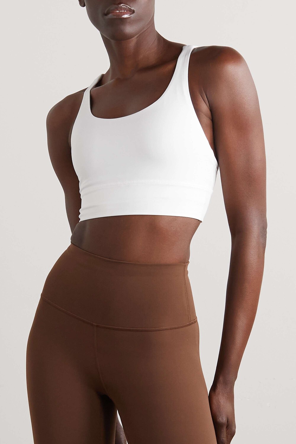 Спортивный бюстгальтер LULULEMON Energy Stretch, белый