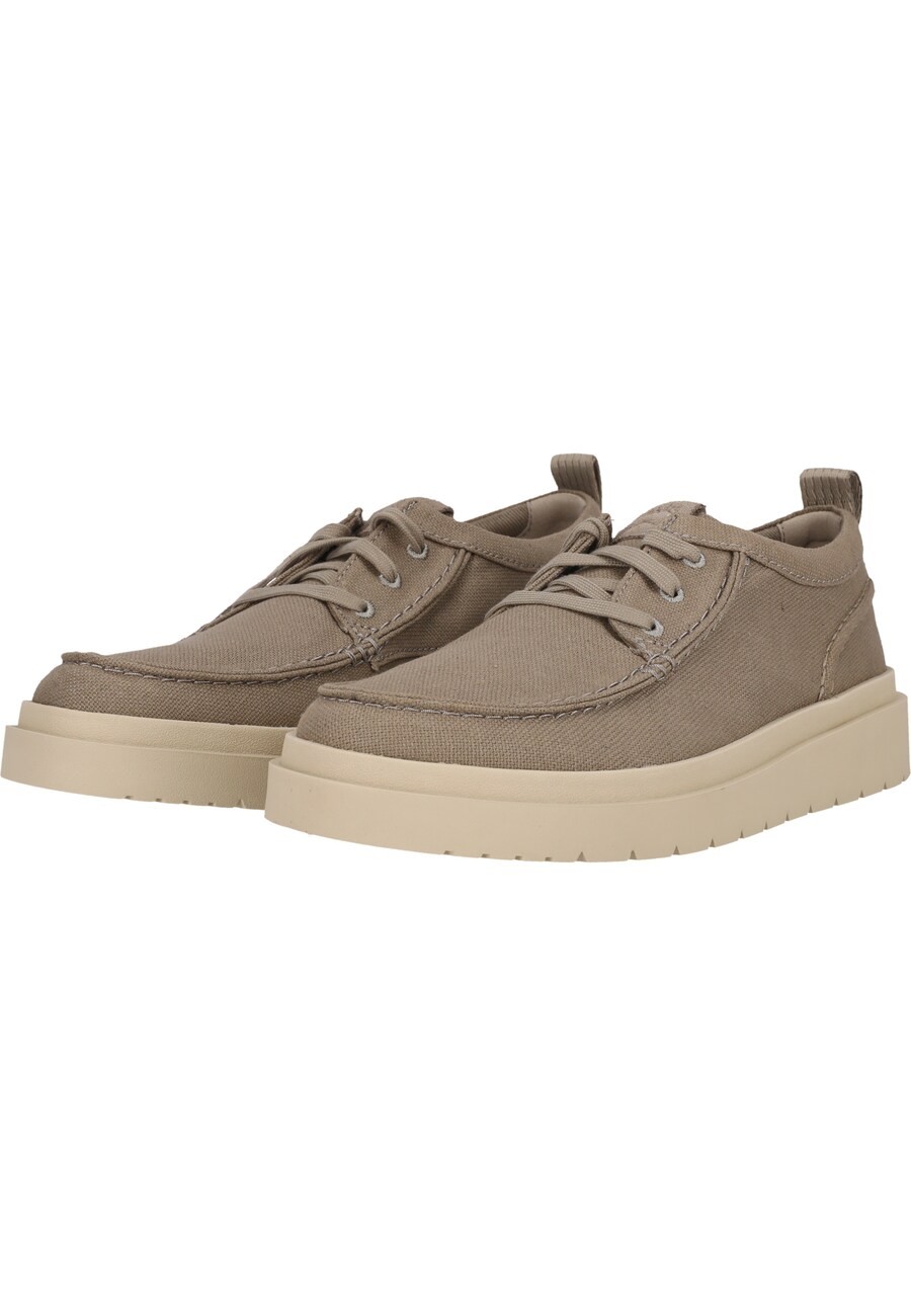 Спортивные туфли на шнуровке CLARKS Polden Moc, серый — фото 3