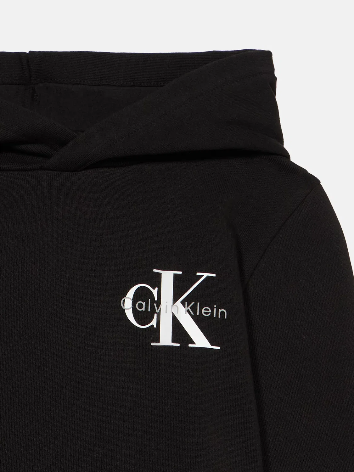 Джинсовая толстовка Calvin Klein Jeans черного цвета — фото 3