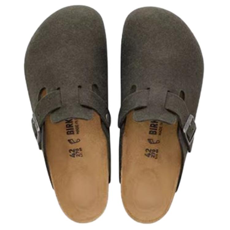 Birkenstock Бостонские туфли Unisex Moss Green Regular Loose Fit — фото 4