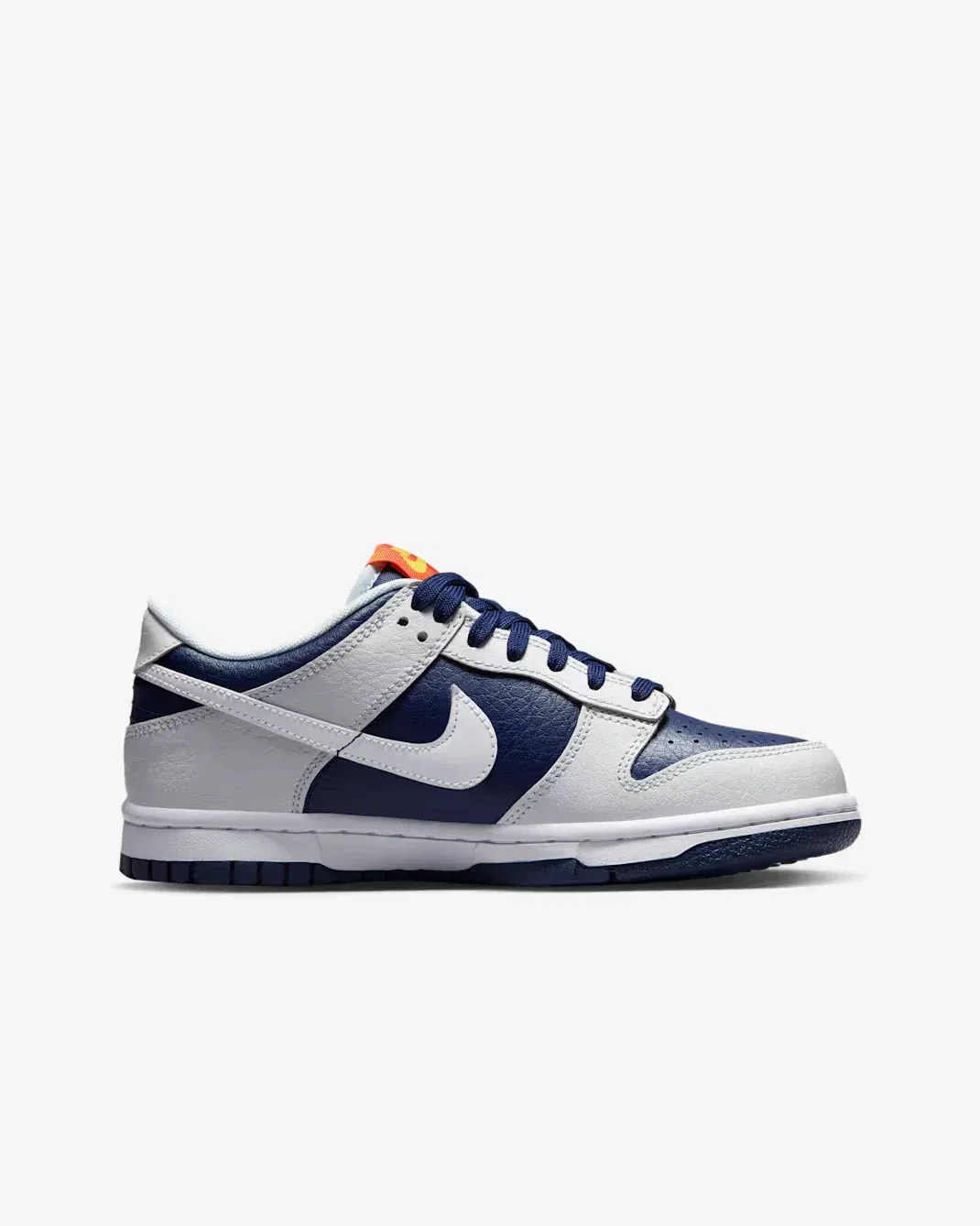 Детские кроссовки Nike Dunk Low 'UV Reactive' FN6968 - темно-синие с серыми вставками HTAT76 — фото 2