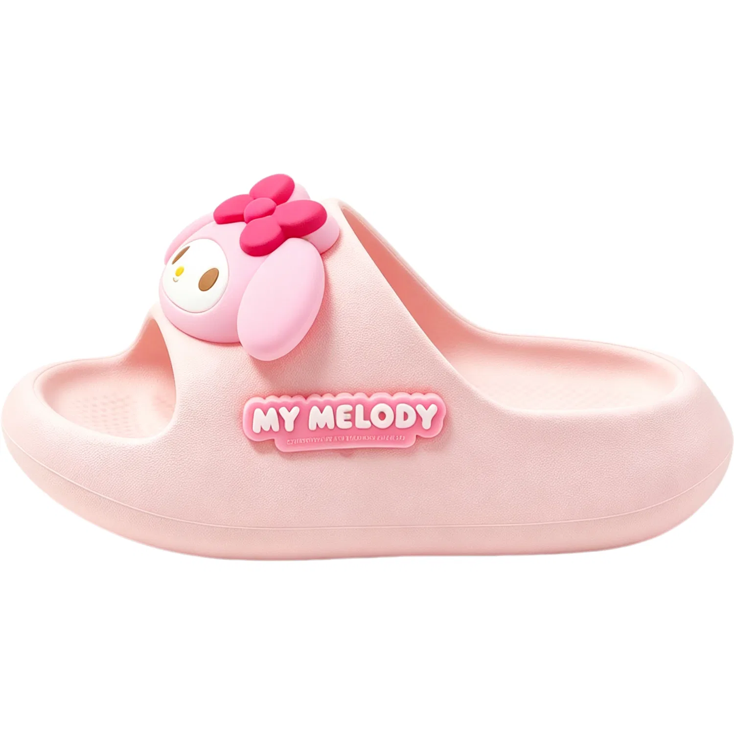 Домашние тапочки для детей Sanrio My Melody фиолетовые Hello Kitty — фото 3